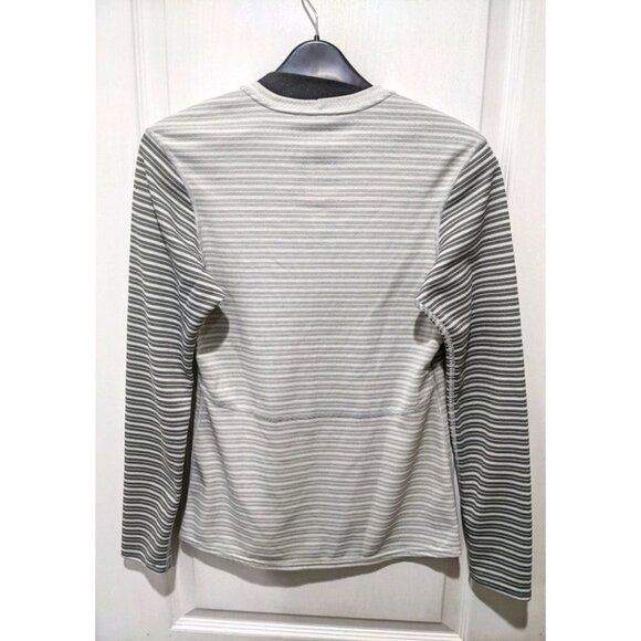 Patagonia | Women's Capilene® 3 Midweight Crew In Grey Stripe - Picture 2 of 5